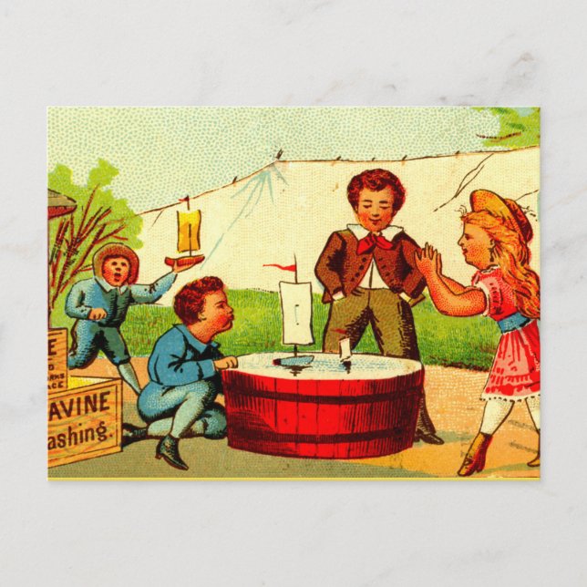 Postal Bajo vela (Anverso)