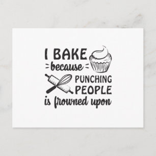 Postal Baker Bakery Bake Bread Baking Funny Gift
