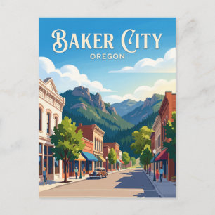 Postal Baker City, Oregón