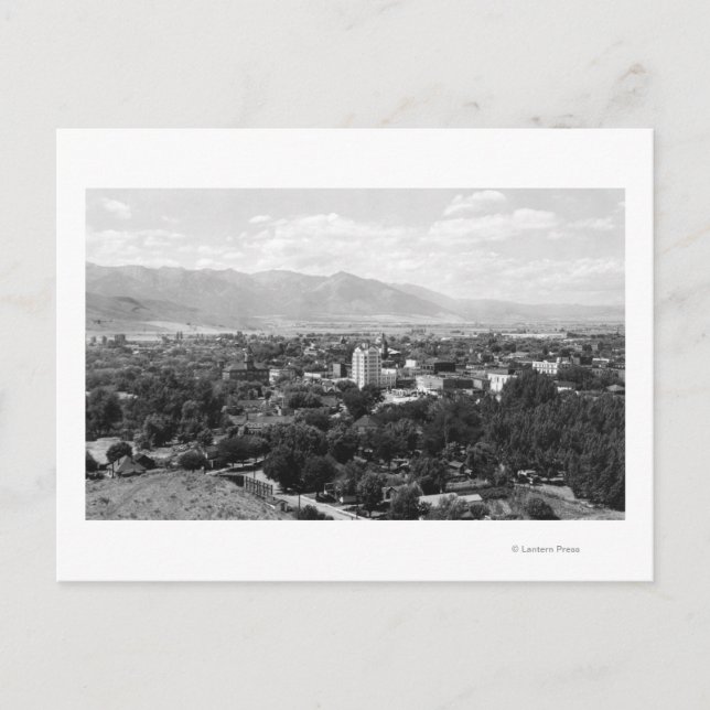 Postal Baker, Oregon Town View PhotographBaker, OR (Anverso)