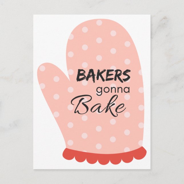 Postal Bakers Gonna Bake (Anverso)