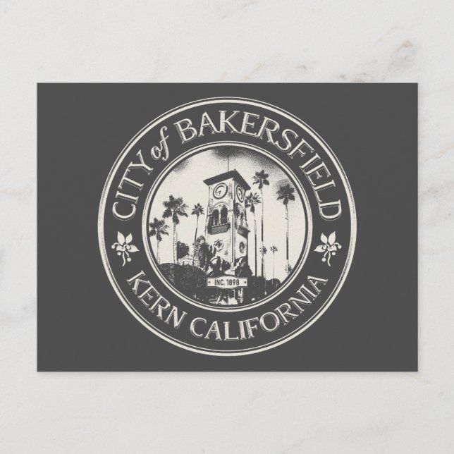 POSTAL BAKERSFIELD CALIFORNIA (Anverso)