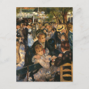 Postal Bal du Galette de Renoir (1876)