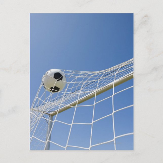 Postal Balas de fútbol y tercer objetivo (Anverso)