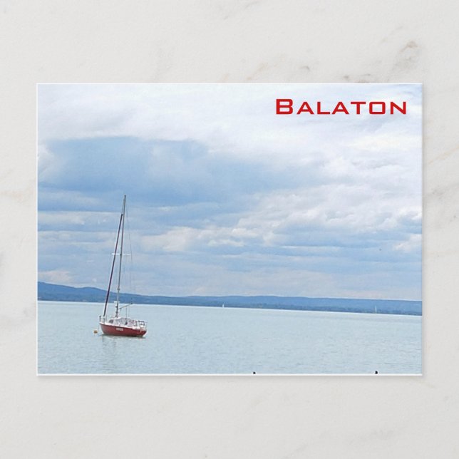 Postal Balaton (Anverso)