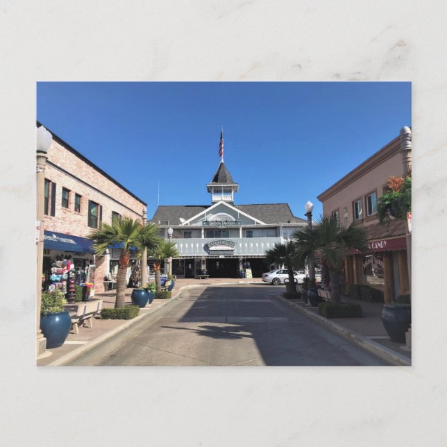 Postal Balboa Pavillion, Newport Beach, California (Anverso)