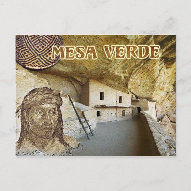 Postal Balcony House, Parque Nacional Mesa Verde, CO (Anverso)