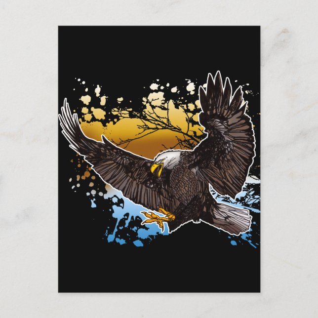 Postal Bald Eagle (Anverso)