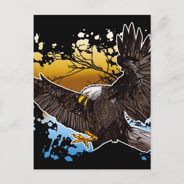 Postal Bald Eagle (Anverso)