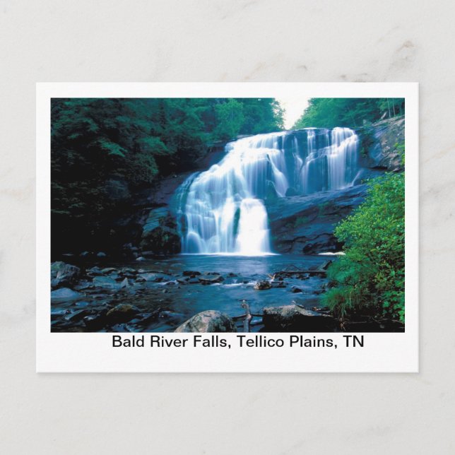 Postal Bald River Falls (Anverso)