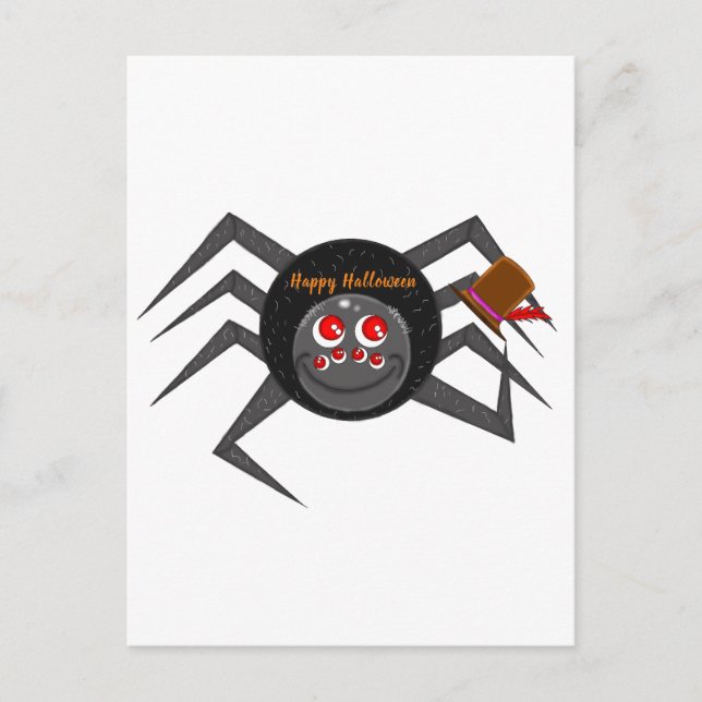 Postal Bald Spider (Anverso)