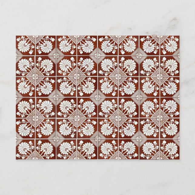 Postal Baldosas cerámicas (Anverso)