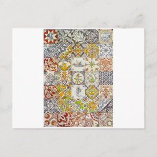 Postal Baldosas cerámicas holandesas
