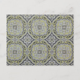 Postal Baldosas de época