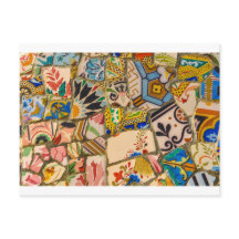 Baldosas de gaviota en Barcelona, España