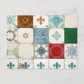 Postal Baldosas de Portugal