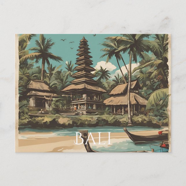 Postal Bali (10) (Anverso)