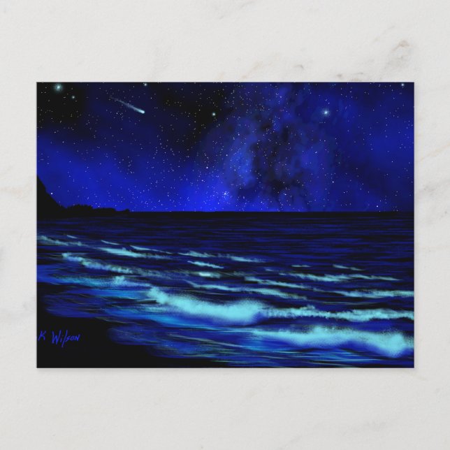 Postal Bali Hai, playa de túneles, Kauai (Anverso)