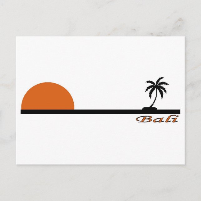 Postal Bali, Indonesia (Anverso)