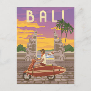 Postal Bali Postcard