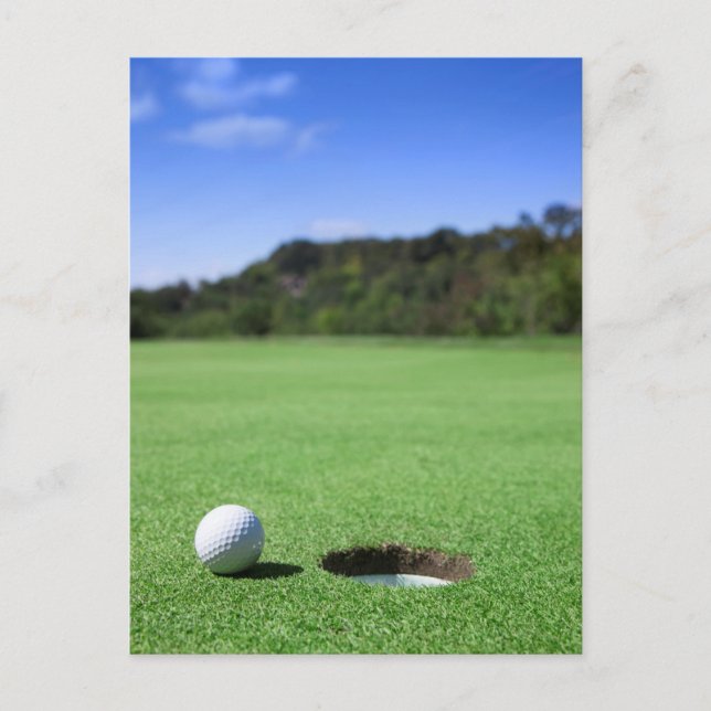 Postal Ball de golf (Anverso)