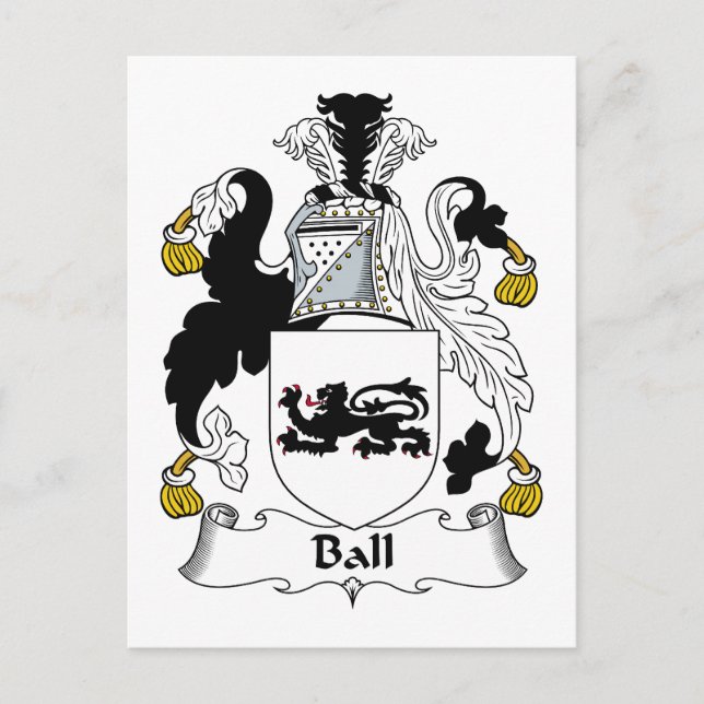 Postal Ball Family Crest (Anverso)