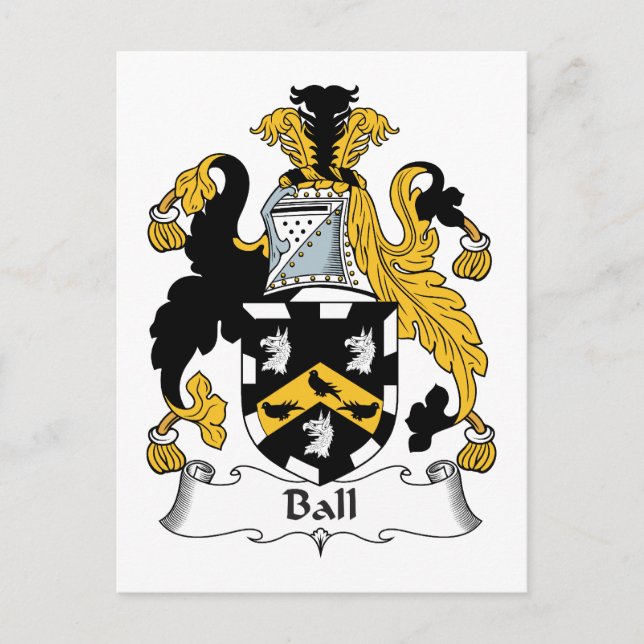 Postal Ball Family Crest (Anverso)