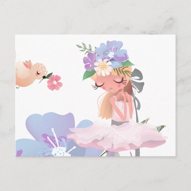 Postal Balla Bella (Anverso)