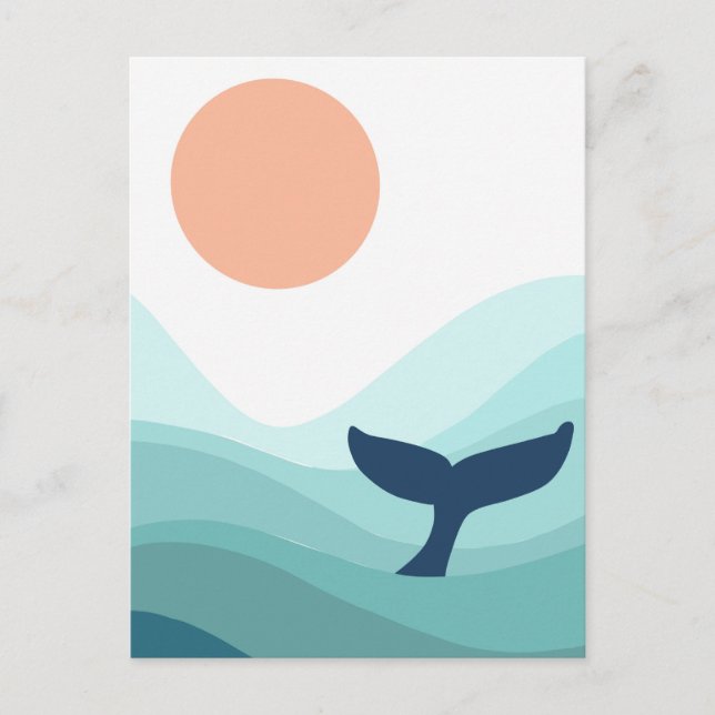 Postal Ballena (Anverso)