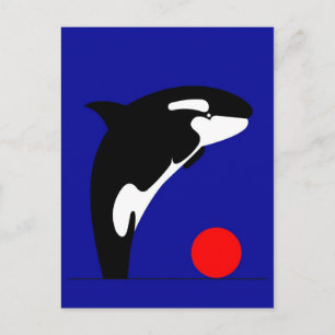 Postal Ballena asesina