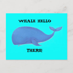 Postal ¡ballena, BALLENTO, AHÍ!