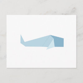 Postal Ballena de origami