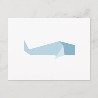 Postal Ballena de origami