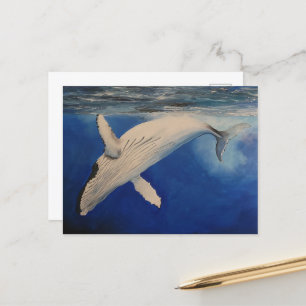 Postal Ballena jorobada