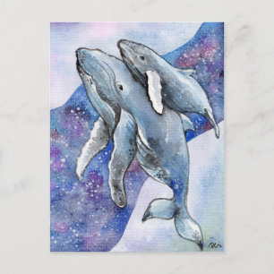 Postal Ballenas en el río Star