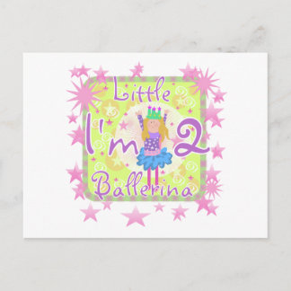 Postal Ballerina camisetas y regalos de cumpleaños