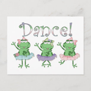 Postal Ballerina Dance Frogs
