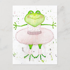 Postal Ballerina Frog