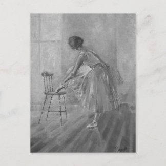 Postal Ballerina Post Card