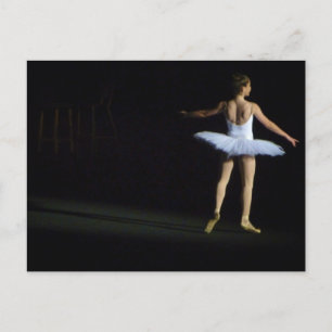 Postal Ballerina Postcard - paisaje