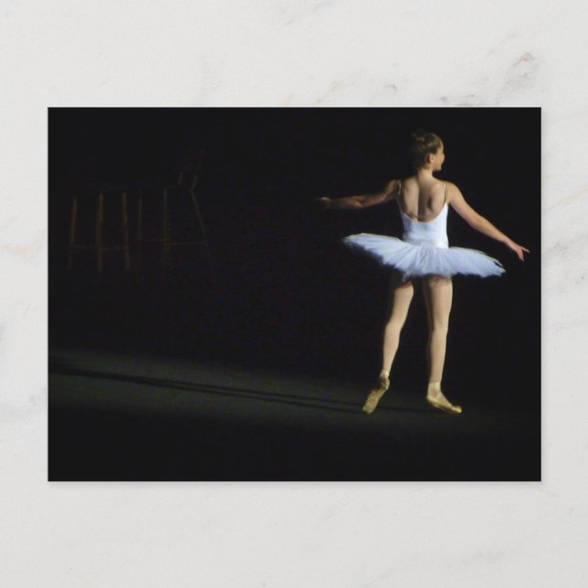 Postal Ballerina Postcard - paisaje (Anverso)