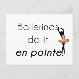 Postal ¡Ballerinas!