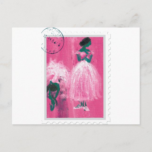 Postal Ballerinas Marie L. (Anverso)