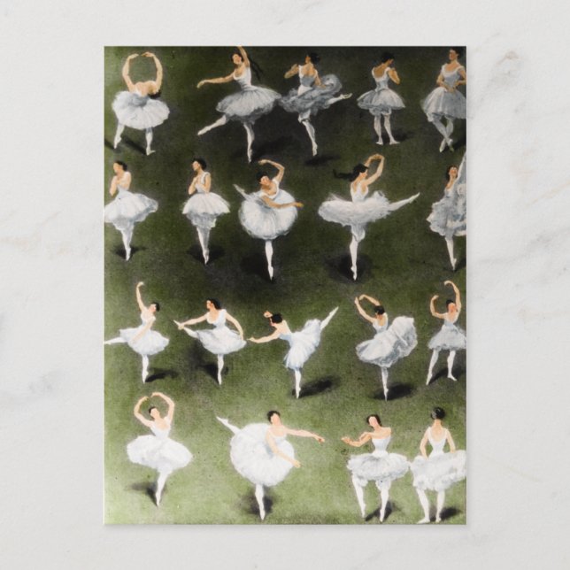 Postal Ballerinas Postcard (Anverso)