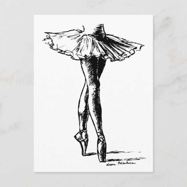 Postal Ballet (Anverso)