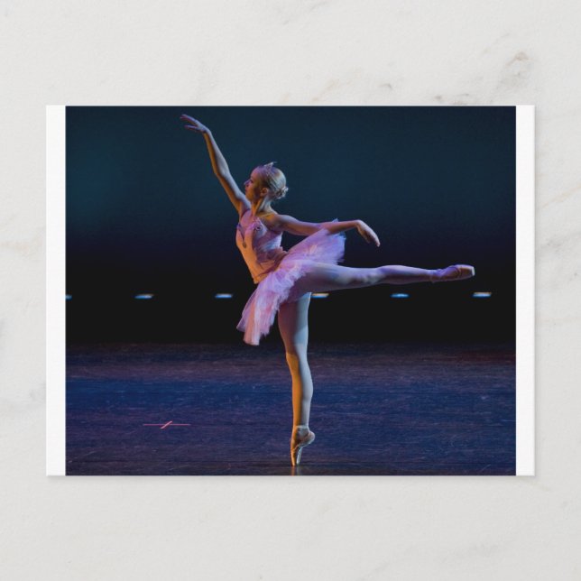 Postal Ballet Arabesque (Anverso)