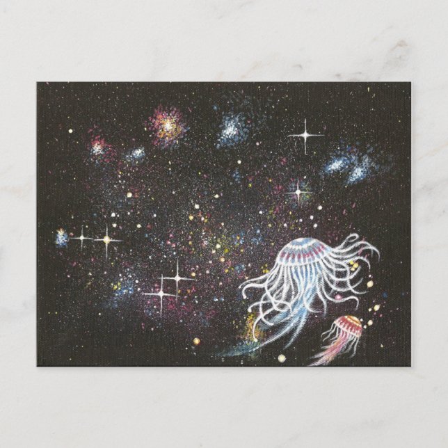 Postal Ballet cosmique (Anverso)