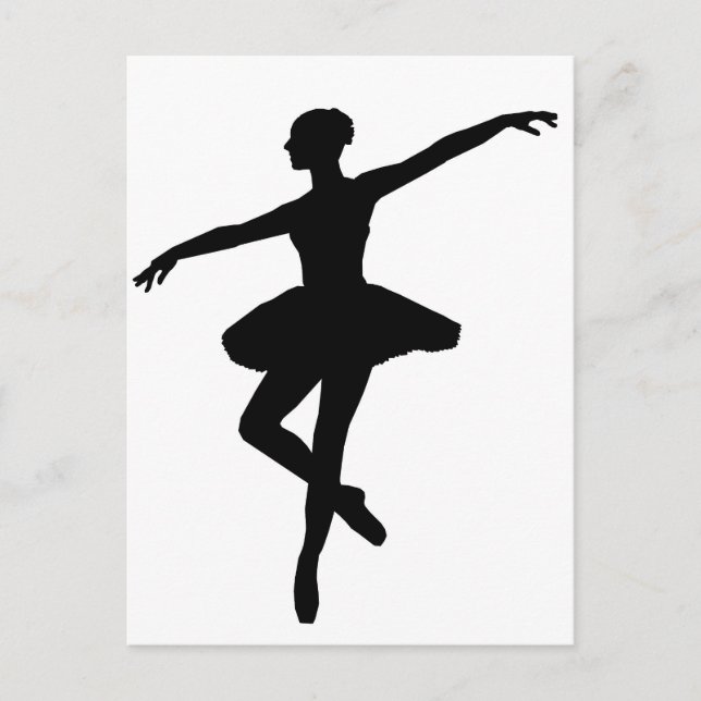 Postal Ballet Dance Ballerina (Anverso)