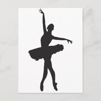 Postal BALLET DANCER (Silueta Ballerina) ~.png