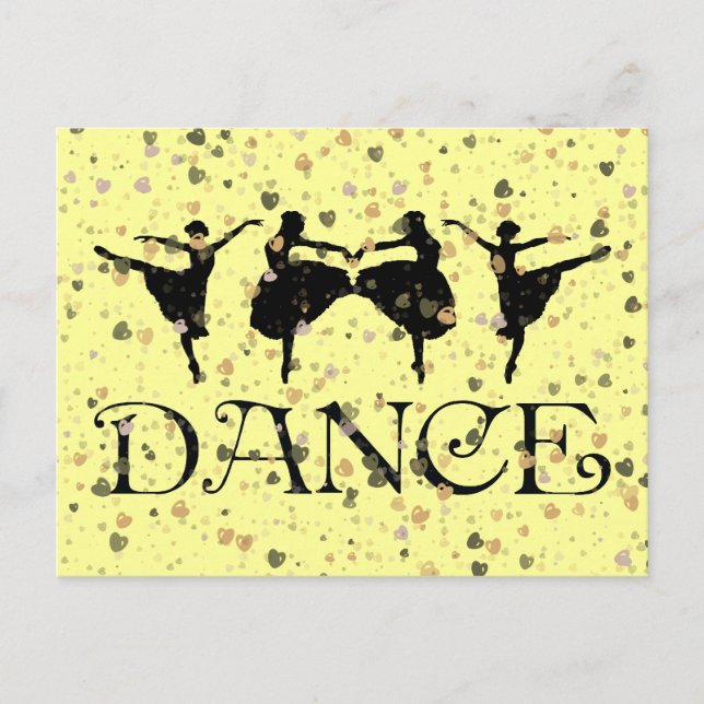 POSTAL BALLET DANCERS (Anverso)